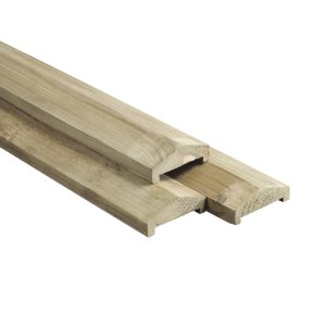 Afdeklat dakvorm geschaafd 35x90 mm celfix grenen