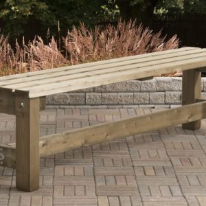 Alternative view of Bank Zeist zonder leuning