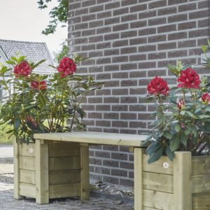 Alternative view of Bloembakzitting 120 cm