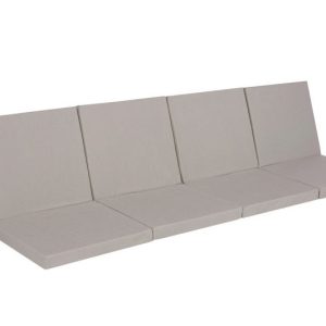 Kussen vierzits taupe