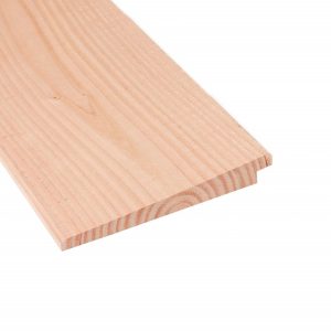 Zweeds rabat bezaagd 28x195 mm onbereid douglas