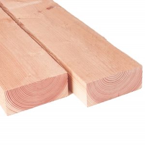 Balk bezaagd 65x200 mm onbereid douglas (4-ex log gezaagd)