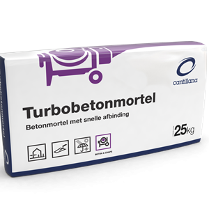 Cantillana Turbobetonmortel 25KG