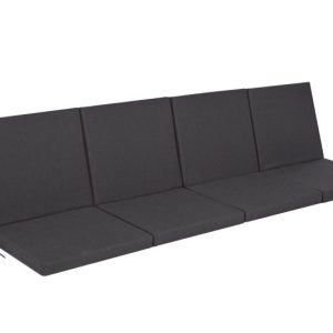 Kussen vierzits antraciet