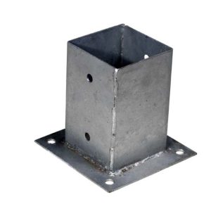 Voetsteun voor paal 7x7 cm verzinkt