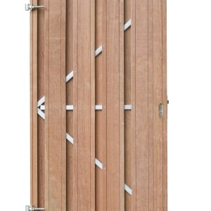 Paulo deur met stalen frame