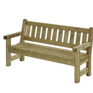 Parkbank Zeist, driezits