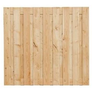 Brecht rechtscherm lariks/douglas 180x180 cm