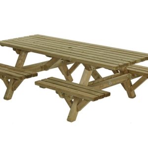 Picknicktafel open instap 230cm