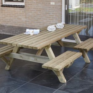 Alternative view of Picknicktafel open instap 230cm