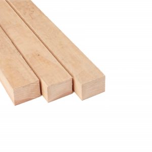 Balk bezaagd 50x75 mm onbereid douglas (4-ex log gezaagd)