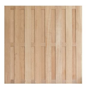 Paulo rechtscherm hardhout 180x180 cm